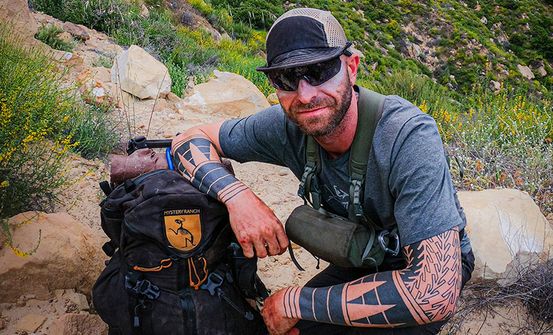 alex-bury-rock-climber-2-800x485 Closeup photo of rock climbing instructor, Alex Bury in Santa Barbara, California